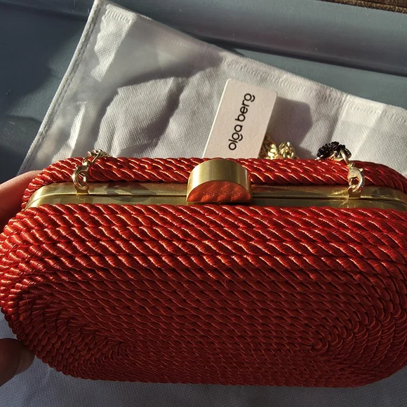 Olga Berg Martina Rope Clutch - Picture 10 of 12